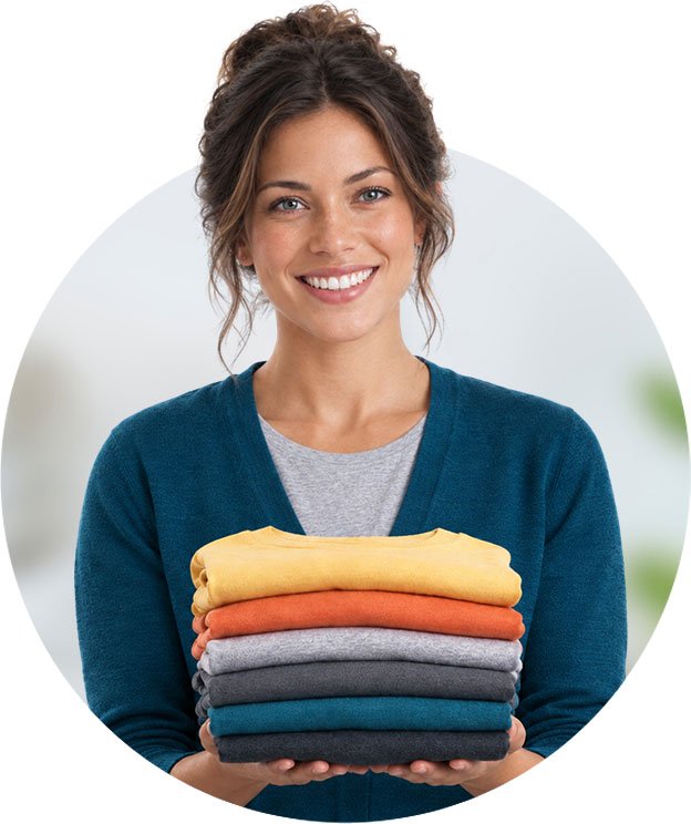 Drop-off wash and fold and self-service laundry in Lisle, Illinois