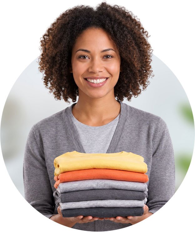 Drop-off wash and fold and self-service laundry in Lisle, Illinois